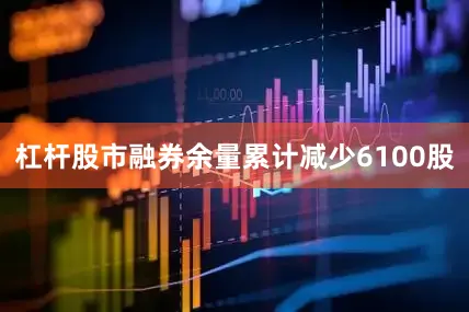 杠杆股市融券余量累计减少6100股